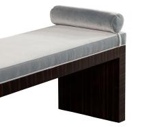  Carrocel Interiors Custom Art Deco Inspired Modern Macassar Bench by Carrocel - 2680894