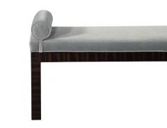  Carrocel Interiors Custom Art Deco Inspired Modern Macassar Bench by Carrocel - 2680895