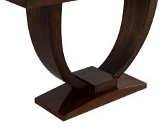  Carrocel Interiors Custom Art Deco Inspired Modern Walnut Console Table - 2981551