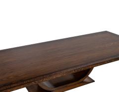  Carrocel Interiors Custom Handcrafted Modern Art Deco Walnut Dining Table - 2678440