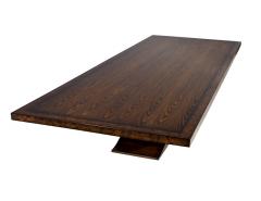  Carrocel Interiors Custom Handcrafted Modern Art Deco Walnut Dining Table - 2678441