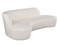  Carrocel Interiors Custom Mid Century Modern Kagan Inspired Curved Sofa Couch by Carrocel - 2757088