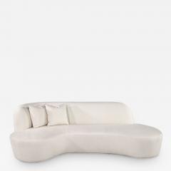  Carrocel Interiors Custom Mid Century Modern Kagan Inspired Curved Sofa Couch by Carrocel - 2758802