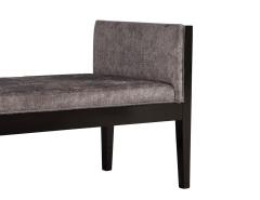  Carrocel Interiors Custom Modern Black Lacquered Bench - 2680866