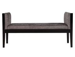  Carrocel Interiors Custom Modern Black Lacquered Bench - 2680867