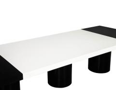  Carrocel Interiors Custom Modern Black and White Dining Table by Carrocel - 1656512