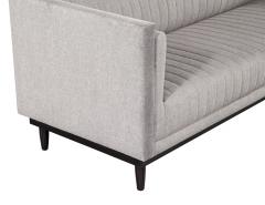  Carrocel Interiors Custom Modern Channeled Sofa in Grey - 3513130