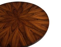  Carrocel Interiors Custom Modern Round Dining Table in Sunburst Pattern - 2836936