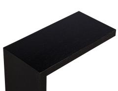  Carrocel Interiors Modern Black C Table in Oak - 2817430