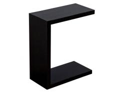  Carrocel Interiors Modern Black C Table in Oak - 2817433