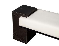  Carrocel Interiors Modern Black Porcelain Bench - 2679882