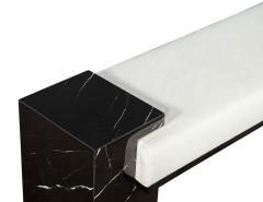  Carrocel Interiors Modern Black Porcelain Bench - 2923605