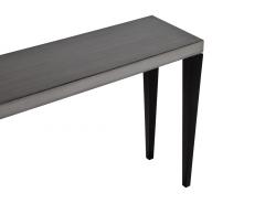  Carrocel Interiors Modern Console Table in Grey and Black - 3591463