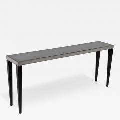  Carrocel Interiors Modern Console Table in Grey and Black - 3592456