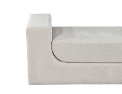  Carrocel Interiors Modern Curved Upholstered Bench by Carrocel - 3906281