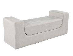  Carrocel Interiors Modern Curved Upholstered Bench by Carrocel - 3906285