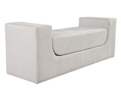  Carrocel Interiors Modern Curved Upholstered Bench by Carrocel - 3906287