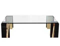  Carrocel Interiors Modern Marble and Brass Coffee Table by Carrocel - 4410852
