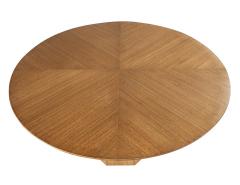  Carrocel Interiors Modern Round Oak Dining Table - 3514823