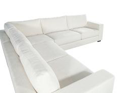  Carrocel Interiors Modern Sectional Sofa in Textured High performance Fabric - 4154924