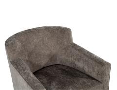  Carrocel Interiors Pair of Modern Swivel Lounge Chairs - 3516799