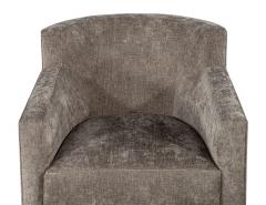  Carrocel Interiors Pair of Modern Swivel Lounge Chairs - 3516800