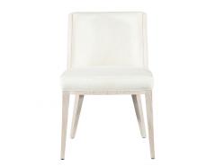  Carrocel Interiors Set of 10 Carrocel Custom Modern Oak Dining Chair in Bleached Finish - 3906429