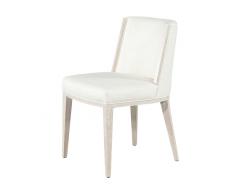  Carrocel Interiors Set of 10 Carrocel Custom Modern Oak Dining Chair in Bleached Finish - 3906430