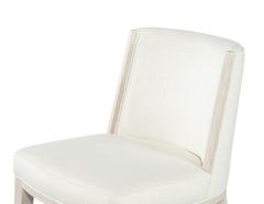  Carrocel Interiors Set of 10 Carrocel Custom Modern Oak Dining Chair in Bleached Finish - 3906433