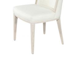  Carrocel Interiors Set of 10 Carrocel Custom Modern Oak Dining Chair in Bleached Finish - 3906434