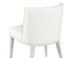  Carrocel Interiors Set of 10 Carrocel Custom Modern Oak Dining Chair in Bleached Finish - 3906436