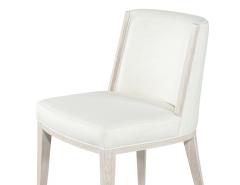  Carrocel Interiors Set of 10 Carrocel Custom Modern Oak Dining Chair in Bleached Finish - 3906437