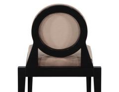  Carrocel Interiors Set of 10 Custom Round Back Modern Dining Chairs Arrondi Chair - 2921605