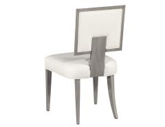  Carrocel Interiors Set of 10 Modern Grey and White Dining Chairs - 3797460