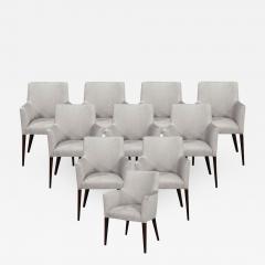  Carrocel Interiors Set of 10 Relari Custom Modern Dining Chairs by Carrocel - 1572581