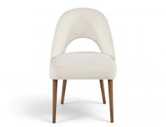  Carrocel Interiors Set of 6 Carrocel Custom Moderno Dining Chairs in Performance Linen - 4792849
