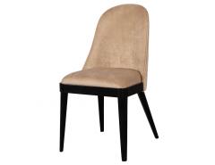  Carrocel Interiors Set of 8 Custom Modern Dining Chairs in Tan Velvet by Carrocel - 1739964