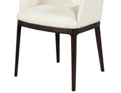  Carrocel Interiors Set of 8 Custom Reece Dining Chairs in Boucle Fabric by Carrocel - 4426366