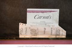  Carsons Vintage Carson s Art Deco Hollywood Regency Brass Arm Cantilever Chair - 2980136