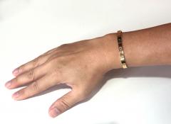  Cartier 18 K Yellow Gold Love Bracelet Open Cuff Size 19 by Cartier - 4702512