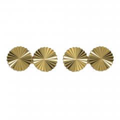  Cartier 18K Yellow Gold Vintage Cartier Gold Cufflinks 18 9g - 4527148