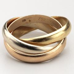  Cartier 18k Gold Trinity ring size 57 - 4518232