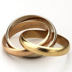  Cartier 18k Gold Trinity ring size 57 - 4518234