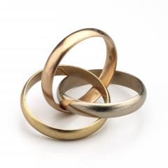  Cartier 18k Gold Trinity ring size 57 - 4520450