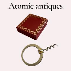  Cartier 1980s Silver plated corkscrew by CARTIER - 4646353