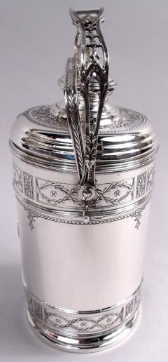  Cartier Antique Cartier Edwardian Regency Sterling Silver Portable Ice Bucket - 4126112