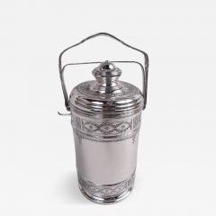  Cartier Antique Cartier Edwardian Regency Sterling Silver Portable Ice Bucket - 4127739