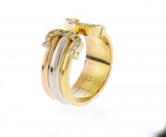  Cartier C De Cartier Tri Color Ring - 3897913