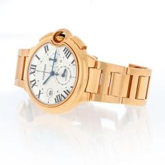  Cartier CARTIER 18K ROSE GOLD BALLON BLEU 44MM CHRONO W6920010 WATCH - 2270198