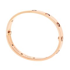  Cartier CARTIER 18K ROSE GOLD LOVE WITH 10 DIAMONDS BRACELET - 3078204